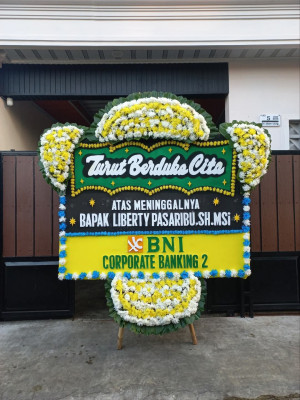 Papan Bunga Duka di Kalinyamat Kulon