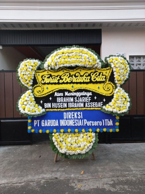 Papan Bunga Duka di Kalinyamat Kulon