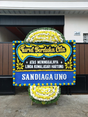 Papan Bunga Duka di Kalinyamat Kulon
